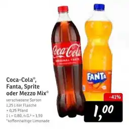KONSUM Coca-Cola* Angebot
