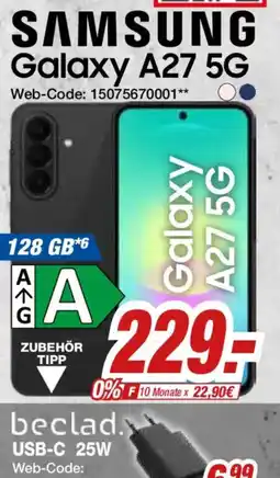 Expert Klein SAMSUNG Galaxy A27 5G Angebot