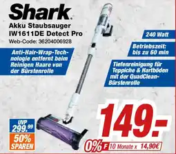 Expert Klein Shark Akku Staubsauger IW1611DE Detect Pro Angebot