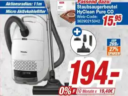 Expert Klein Staubsaugerbeutel HyClean Pure CO Angebot