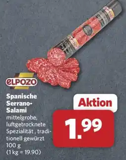 Combi ELPOZO Spanische Serrano-Salami Angebot