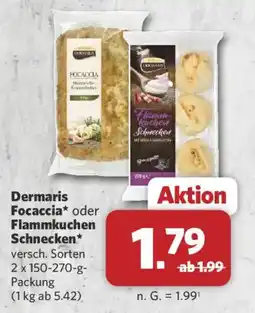 Combi Dermaris Focaccia oder Flammkuchen Schnecken Angebot