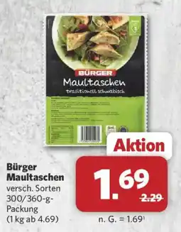 Combi Bürger Maultaschen Angebot