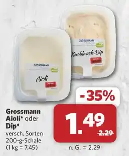 Combi Grossmann Aioli oder Dip Angebot