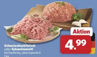 Combi Schweinehackfleisch oder Schweinemett Angebot