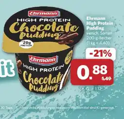 Combi Ehrmann High Protein Chocolate Pudding Angebot
