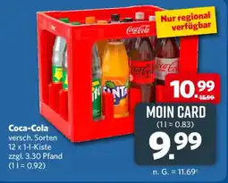Combi Coca-Cola versch. Sorten Angebot