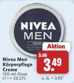 Combi Nivea Men Körperpflege Creme Angebot