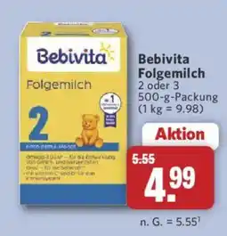 Combi Bebivita Folgemilch Angebot