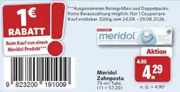 Combi Meridol Zahncreme Angebot