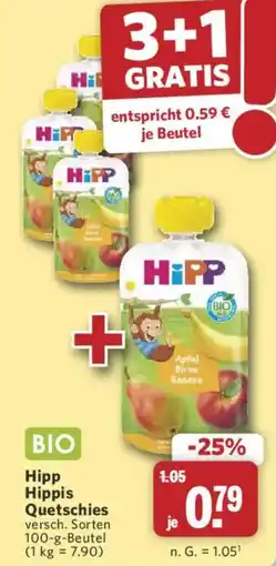 Combi Hipp Hippis Quetschies Angebot
