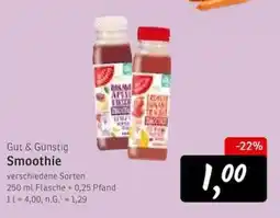KONSUM Smoothie Angebot