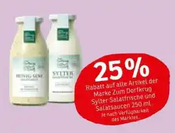 KONSUM Zum Dorfkrug Sylter Salatfrische und Salatsaucen Angebot