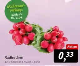 KONSUM Radieschen Angebot