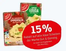 KONSUM Gut & Günstig Käse Scheiben Angebot