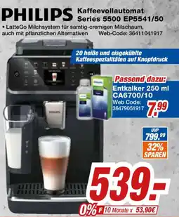 Expert Klein PHILIPS Kaffeevollautomat Series 5500 Angebot