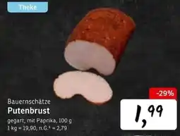 KONSUM Bauernschätze Putenbrust Angebot