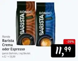 KONSUM Rondo Barista Crema oder Espresso Angebot