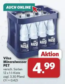 Combi Vilsa Mineralwasser PET Angebot