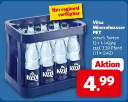 Combi Vilsa Mineralwasser PET Angebot