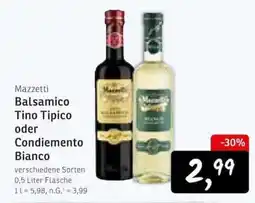 KONSUM Mazzetti Balsamico Tino Tipico oder Condiemento Bianco Angebot