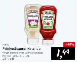 KONSUM Heinz Feinkostsauce, Ketchup Angebot