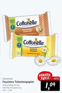 KONSUM Cottonelle Feuchtes Toilettenpapier Angebot