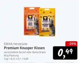 KONSUM EDEKA Herzstücke Premium Knusper Kissen Angebot
