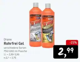 KONSUM Drano Rohrfrei Gel Angebot