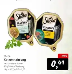 KONSUM Sheba Katzennahrung Angebot