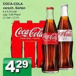 Getränkeparadies Gefromm Coca-Cola Angebot