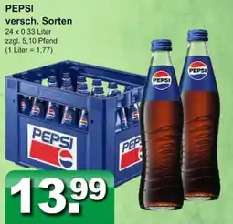 Getränkeparadies Gefromm Pepsi Angebot