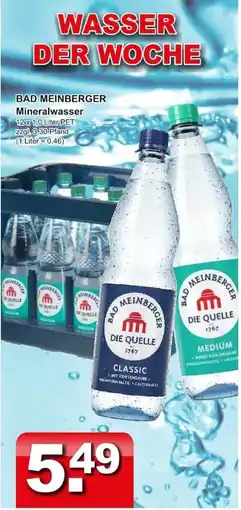 Getränkeparadies Gefromm Bad Meinberger Mineralwasser Angebot
