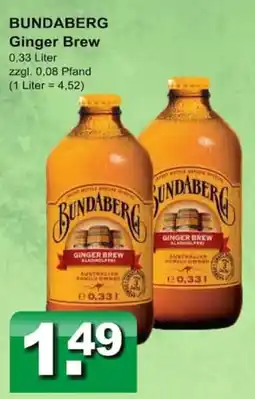 Getränkeparadies Gefromm Bundaberg Ginger Brew Angebot