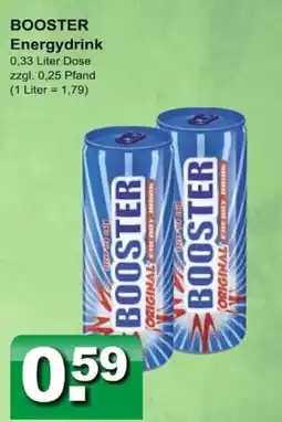 Getränkeparadies Gefromm BOOSTER Energydrink Angebot