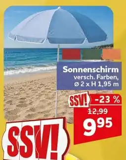 CENTERSHOP Sonnenschirm Angebot