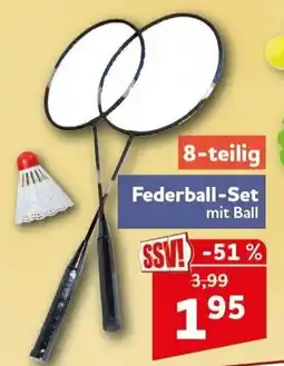 CENTERSHOP Federball-Set mit Ball Angebot