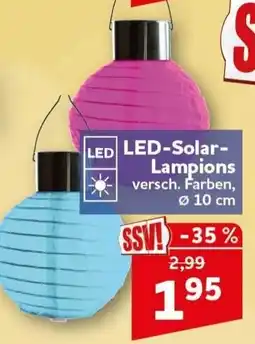 CENTERSHOP LED-Solar-Lampions Angebot