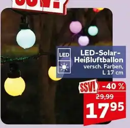 CENTERSHOP LED-Solar-Heißluftballon Angebot