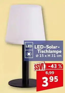 CENTERSHOP LED-Solar-Tischlampe Angebot