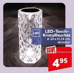 CENTERSHOP LED-Touch-Kristallleuchte Angebot