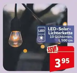CENTERSHOP LED-Solar-Lichterkette Angebot