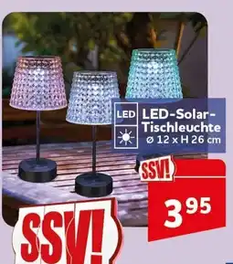 CENTERSHOP LED-Solar-Tischleuchte Angebot