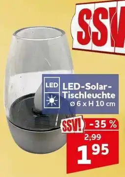 CENTERSHOP LED-Solar-Tischleuchte Angebot