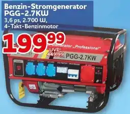 CENTERSHOP Benzin-Stromgenerator PGG-2.7KW Angebot