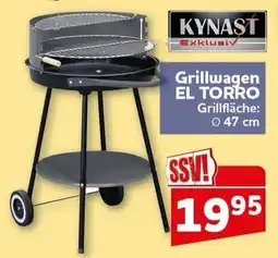 CENTERSHOP KYNAST Grillwagen EL TORRO Angebot