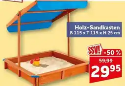 CENTERSHOP Holz-Sandkasten Angebot