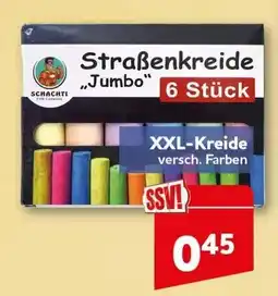 CENTERSHOP Schachti Straßenkreide Jumbo Angebot