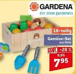 CENTERSHOP GARDENA Gemüse-Set Angebot