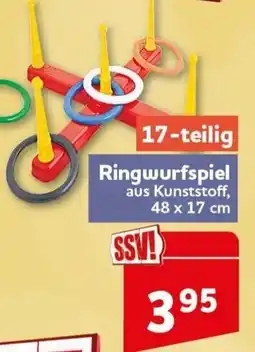 CENTERSHOP Ringwurfspiel aus Kunststoff Angebot